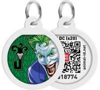 Pet ID Tag pour chien chat avec QR Passport Système global de recherche d'animaux perdus Digital ID Dog Tag Joker Green