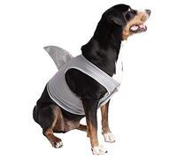 Pet Krewe Costume de Requin pour Chien - Costume pour 1er Anniversaire, fête Nationale du Chat et célébrations - Tenue d'halloween pour Petits et Grands Chats et Chiens (Grand)