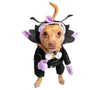 Pet Krewe The Count Costume de vampire pour chien et chat | Sesame Street Dracula Monster Pet Costumes pour chiens et chats | S, M, L et XL