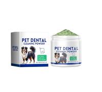 Pet Lab Co Poudre pour dents de chien, poudre de nettoyage des dents pour chien, 2,8 oz - Poudre dentaire pour chien aide à nettoyer les dents et à rafraîchir la mauvaise haleine, plaque aux besoins