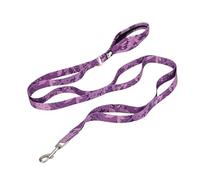 Pet Leash， Laisse for Animaux de Compagnie en Polyester Floral TLL3112, poignée Multi-Positions, Douce et Durable,for Pets(Signal Line,M)