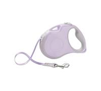 Pet Leash， Laisse rétractable for Animaux de Compagnie TLL5001, Crochet en Alliage de Zinc Anti-éclatement, Sangle en Polyester,for Pets(Regal Orchid-Gray,M)