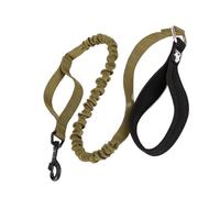 Pet Leash， Sangle de Fil de Nylon de Laisse élastique Anti-Traction for Animaux de Compagnie,for Pets(ArmyGreen,M)