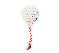 Pet London Ballon d'anniversaire pour Chien - Célébrez Le Joyeux Anniversaire de Votre Chien - Peluche colorée à Motif confettis Arc-en-Ciel pour Un Chiot - Marque Britannique de