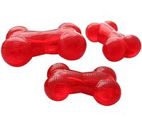 Pet Love Jouet à Mâcher pour Chien Mighty Mutts Tough Rubber Bone Small