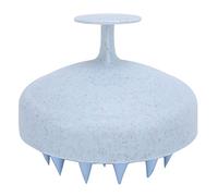 Pet Massage Brush, Pet Bath Brush Cat Bath Brush Multifunctional Soft Silicone Grooming Tool for Massage Bathing Hair Removal Cleaning for Cats Dogs Small Animals 3.1 Inch (Light Blue)