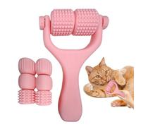 Pet Massager Tool, 3D Printed Face Scratcher, Relaxing Grooming Aid, Stress for Kittens and Puppies, Lightweight Design, Body and Paw Care at Home Indoor Outdoor More