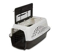 Petmate Niche en Plastique à Deux Portes pour Animaux de Compagnie jusqu'à 4,5 kg - Chargement par Le Haut ou par l'avant - Approuvé par Les compagnies aériennes - pour la Maison, la Voiture ou Le