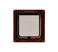 Cat Mate 234B Rabat verrouillable pour chat avec doublure de porte Marron 50 mm