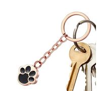 Pet Memorial Keychain - Dog Paw Shape With Openable Chamber, Carry Love And Comfort Anywhere, Ashes Pendant for Work Dorm Living Spaces, Smooth Stainless Finish for Daily Holiday Social Moments