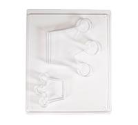 Pet Moule Couronnes, 13x12x2cm+6,5x7x2cm