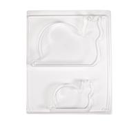 Pet Moule Escargots, 15,5x11x2cm+9,5x6,6x2cm