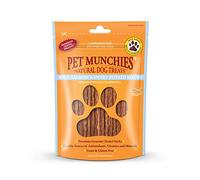 Pet Munchies - Bâtonnets dentaires pour Chiens (8 Paquets) (Saumon Sauvage/patate Douce)