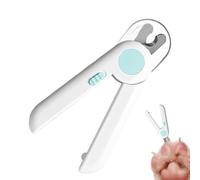 Pet Nail Clippers Outil de préparation des ongles de chat à lumière LED | Coupe-griffes pour chiens avec lumière pour une coupe sûre | Ongles portables pour animaux de petite taille moyenne et g
