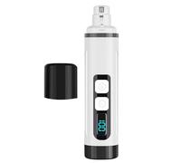 Pet Nail Grinder, Dog Nail Trimmer, Rechargeable Dog Nail Clipper with Digital Display, LED Lighting Pet Nail, Grooming and Smoothing Tool with Digital Display, Silent Dog Nail Clippers for Pet Shop