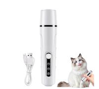 Pet Nail Grinder - Electric Pet Nail Trimmer, Rechargeable Cat Paws Sharpener, Compact and Lightweight Grooming Tool Use For Kittens, Rabbits, Dogs, Other Small Pets, Compact Grooming Grinder