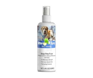 Pet No Bite Bitter Spray - No Chew Śpray For Dogs, Bitter Smelling Pet Spray | Mild Fast Acting Behavior Correction, Dog Ño Bite Špray For Furniture Sofas Chairs Carpet Protection Anti Marking Scratc