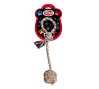 PET NOVA DOG LIFE STYLE Corde avec boule en cotonne 5 x 27 cm Superdental
