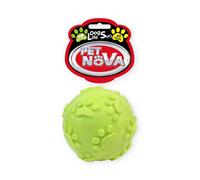 PET NOVA Dog Lifestyle Balle 6cm avec son, jaune, goût menthe