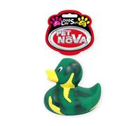 PET NOVA Dog Lifestyle Canard jouet pour chien 7cm vert