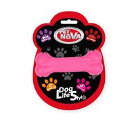PET NOVA Dog Lifestyle Os à mâcher 11cm, rose, arôme de boeuf