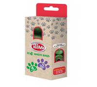 PET NOVA Pet Nova Sacs à excréments biodégradables, 4 rouleaux de 20 sacs - 22x32cm