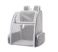Pet Outing Backpack, Ventilated Design Dog and Cat Carrier Backpack, Sturdy Outdoor Pet Travel Bag for Walking, Camping, with Breathable Mesh Panels and Secure Fit for Small Pets 42x38x32cm