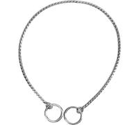 PET P -Chaîne Collier de chien en métal Décoration de serpent pour l'entraînement à la marche3.0mmx40 cm