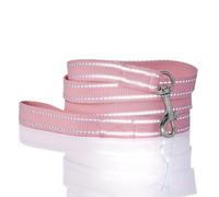 Pet Passion Laisse réfléchissante Durable pour Chien 2,1 m pour Toutes Les Races d'animaux de Compagnie, Rose, Taille Unique