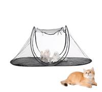 Pet Playpen Cats, Outdoor Foldable Pet Exercise, 47.24x24.8x19.69 inch, Breathable Travel Puppy Tent, Portable Kitten Kennel Crate, Secure Enclosure for Small Animals (Multicolor)