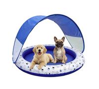 Pet Pool Float | Inflatable Dog Pool Floats Lounger | Spacious Floating Dog Bed | Summer Water Hammock Leak Resistant Pet Swimming Float for Small Medium Large Dogs Backyard Pools Park Travel