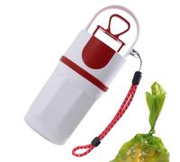 Pet Poop Picker For Dog - 6-Claw Waste Grabber Tool With Bag Dispenser, Adjustable Outdoor Scoop, Animal Poop Remover | Backyard Camping Small Medium Large Breeds, Hygiene Cleaning Tool 6.5x6.5x21cm