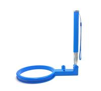 Pet Pooper Scooper - Pelle à déjections canines, attrape-déjections canines légères, matériau haute résistance et design ergonomique professionnel, poignée extensible, choix pliable pour chiots, parc,