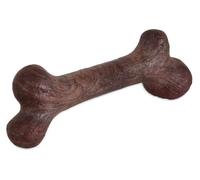 Pet Qwerks Barkbone - Dino Steak Flavor - Os à Mâcher pour Chien - Saveur Steak - Parfum Infusé dans Chaque Os - Parfait pour Les Mâcheurs Coriaces - Taille Medium - Dimension de 21 x 6.5 x 4 cm