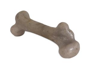 Pet Qwerks Dinosaur BarkBone - Os pour Chien en Nylon pour mâcheurs agressifs - Saveur Bacon - 27,9 cm