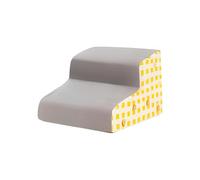 Pet Ramp Bed - Dog Stairs with Foam Steps, Safe Comfortable Ladder for Small Medium Dogs, Cats, Kittens, Non-Slip Durablee Design | Lightweight Indoor Outdoor Accessory, High Beds