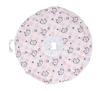 Pet Recovery Collar Adjustable | - Blocking & Breathable Fabric Helps Avoid Licking | Soft Cone Collar for Dogs/Cats After Surgery | Sponge Lining, Cotton Edging (M)