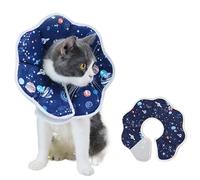 Pet Recovery Collars - Ajustable Protective Neck Collar for Cats, Puppies, Kittens, Small and Medium Animals | Safety Protector Cover to Prevent Licking, Scratching, Injuries | Pet Post