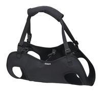 Pet Rehabilitation Sling Harness - Black Oxford Cloth Adjustable Sizes S M L XL - Support Lift for Elderly Disabled Dogs with Joint Injuries - Padded Handle Carrier
