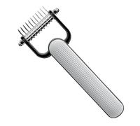 Pet Remover Peigne : poignée ergonomique antidérapante douce avec fonction de coupe de tapis, faillite inspirée des cactus, brosse de toilettage | Pour caniches Goldendoodles Horse Gats