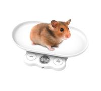 Pet Scale Digital, Animal Weighing Tool, Small Portable Scale, Non-Slip Precision for Puppy, Kitten, Hamster, Farm Use, Vet Clinic, Grooming, Home, Breeder, Routine Check