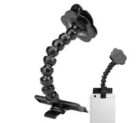 Pet Selfie Stick - Portable Toy Pet Selfie Tool | Pet Selfie Treat Cell Phone Tool | Flexible Smartphone Holder With Clip with 360 Degree Rotation for Photographing Props Pet Toys Photography