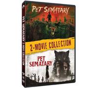 Pet Sematary 2019/1989 (2 Movie Collection) [Digital Video Disc] Black, Dolby Digital Mono , Dubbed, Subtitled, Widescreen, 2 Pack, Ac-3/Dolby Digital, Amaray Case