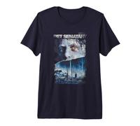 Pet Sematary Dead is Better Vintage Poster T-Shirt Haut de Gamme