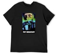 Pet Sematary Stephen King 80S Horror Movie Fan Top Sweatshirt Short Sleeve Black XXL