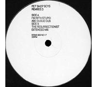 Pet Shop Boys - I'm with stupid (Abe Duque Dub; Remixes 3, white label) / Vinyl Maxi Single [Vinyl 12'']