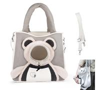 Pet Shoulder Carrier Bag, Soft and Comfortable Cat and Dog Crossbody Bag, Breathable Mesh Opening, Large Capacity, Equipped with Adjustable Shoulder Straps, for Outdoor Walking (1pcs)