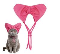 Pet Shower Cap, Heart Shape Ear Wrap, Dog Grooming Ear Cover, Waterproof Bath Protection, Puppy Bathing Head Guard, Animal Care Tool for Home Salon Use Beach Pool Bathroom Routine 9.45x5.91 Inches