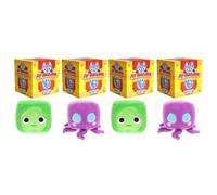 Pet Simulator Roblox Series 1,2 & 3 Édition limitée Cube Plush - Boîtes à aveugles, paquets, sacs aveugles et figurines - (Série 3 Peluche de 12 cm avec DLC - Lot de 4)