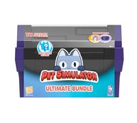 Pet Simulator Tech Treasure Chest Ultimate Bundle (poitrine de 30,5 cm avec 11 articles, série 2) [Comprend un DLC ], Noir